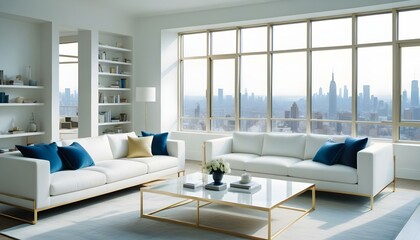 Photo interior modern design room 3d illustration