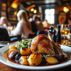 Roasted Chicken Dinner.