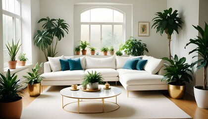 Photo interior modern design room 3d illustration