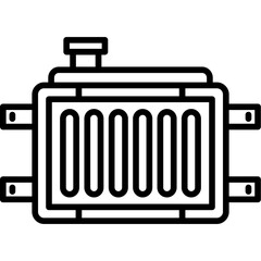 Radiator icon