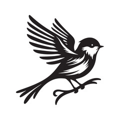 Bird silhouette vector illustration design