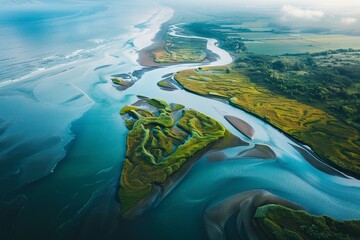 Estuary's Freshwater-Sea Convergence