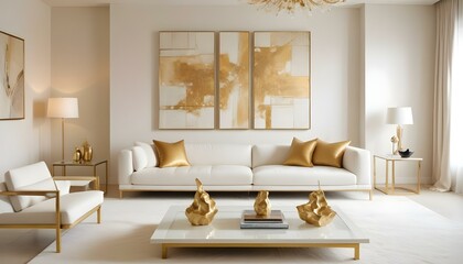 Photo interior modern design room 3d illustration