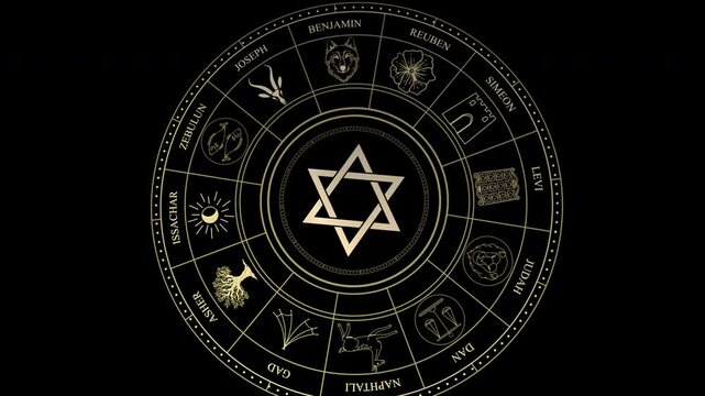 The 12 tribes of Israel