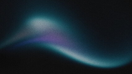 Grainy gradient background, black dark blue abstract noise texture banner poster cover backdrop design