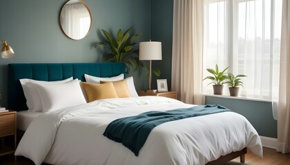 Photo interior modern design room 3d illustration