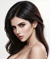 Fototapeta premium beautyful woman model
