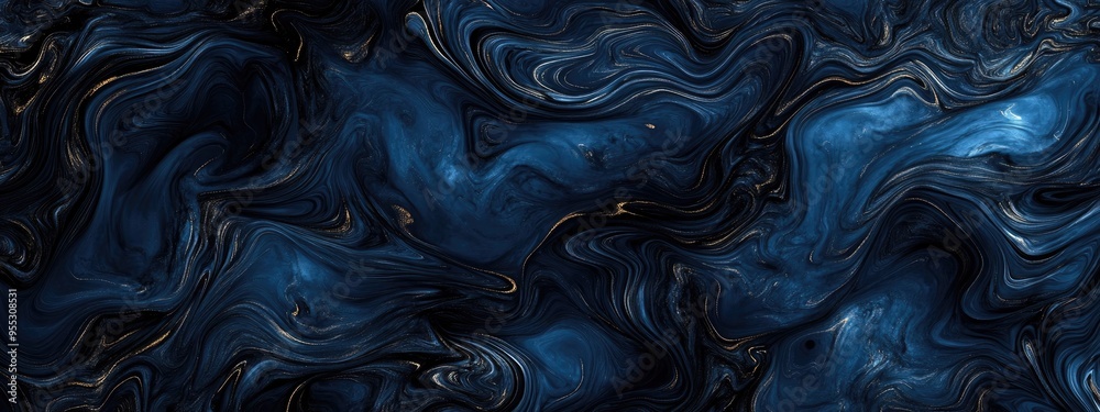 Poster Night textured blank in a 3D cartoon rendering Dark seamless pattern with a black smoke dirty art effect Blue abstract print featuring frost graffiti grunge Freeze ink brush and ice ink silk combi