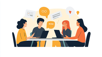 Encourage open communication by creating an environment where team members feel comfortable sharing ideas, feedback, and concerns.