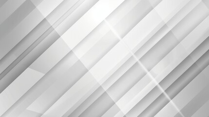 Obraz premium Geometric abstract silver background with diagonal lines