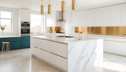 Photo interior modern design room 3d illustration