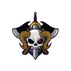Skull Badge Purple.eps
