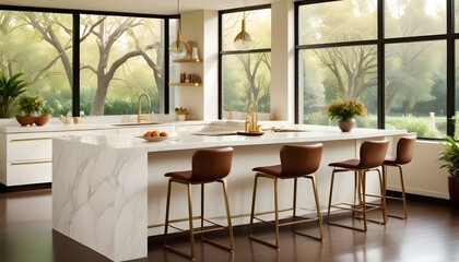 Obraz premium Photo interior modern design room 3d illustration