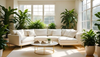 Photo interior modern design room 3d illustration