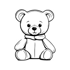 Obraz premium teddy bear cartoon