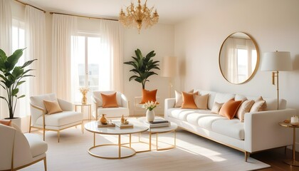 Photo interior modern design room 3d illustration