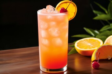 Cocktail Created with Generative AI technology.