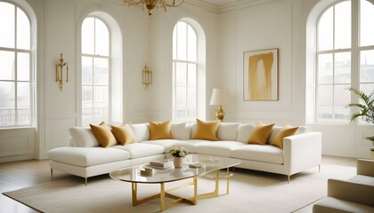 Photo interior modern design room 3d illustration