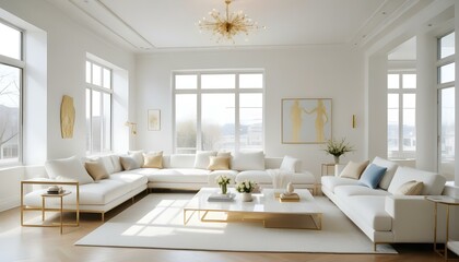 Photo interior modern design room 3d illustration