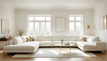 Photo interior modern design room 3d illustration