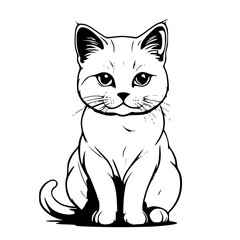 Obraz premium cat cartoon