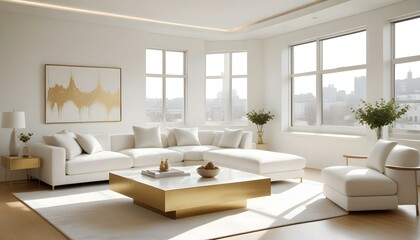 Photo interior modern design room 3d illustration