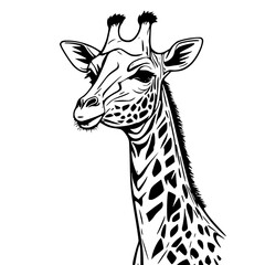 Obraz premium giraffe vector