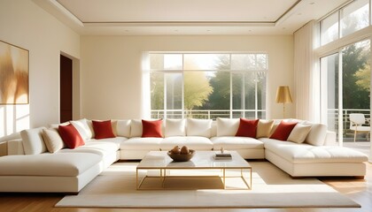 Photo interior modern design room 3d illustration