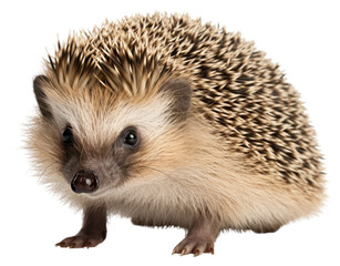 Naklejka premium Porcupine hedgehog animal mammal.