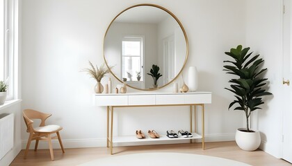 Photo interior modern design room 3d illustration