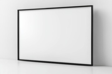 Obraz premium TV screen mockup on isolated background created with Generative AI