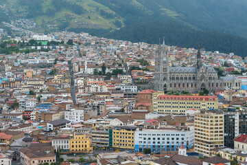 Obraz premium streets of the old colonial town