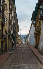 streets of the old colonial town