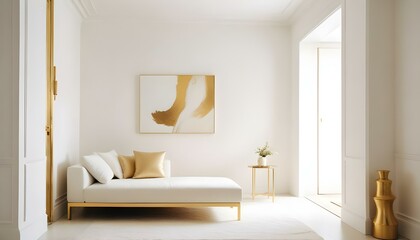 Photo interior modern design room 3d illustration
