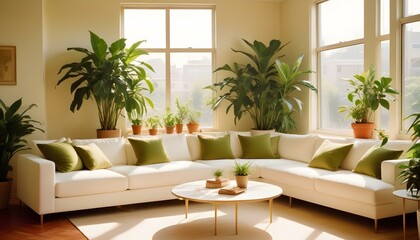 Photo interior modern design room 3d illustration