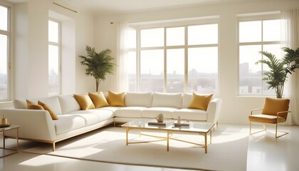 Photo interior modern design room 3d illustration