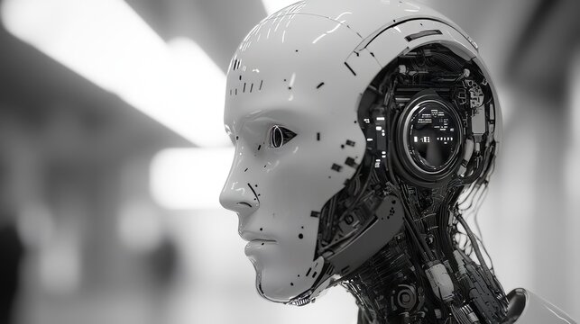 machine learning head of robbot 