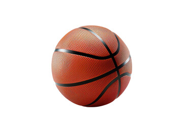 Fototapeta premium Basketball ball on transparent background