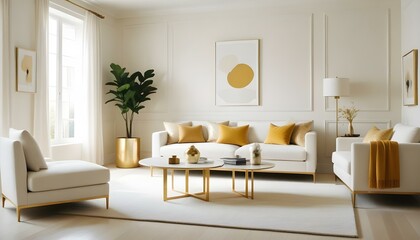 Obraz premium Photo interior modern design room 3d illustration