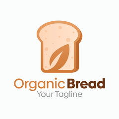 Organic Bread Logo Design Template. Good for Business, Agency, Community and Organization