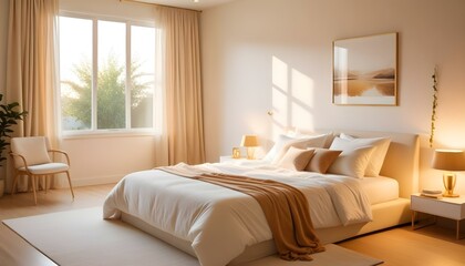 Photo interior modern design room 3d illustration