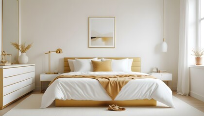 Photo interior modern design room 3d illustration