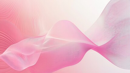 Soft and Flowing Abstract Gradient Background with Pink Hues
