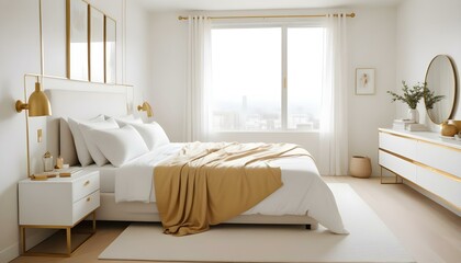 Photo interior modern design room 3d illustration
