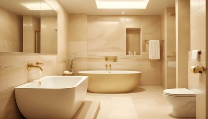 Photo interior modern design room 3d illustration