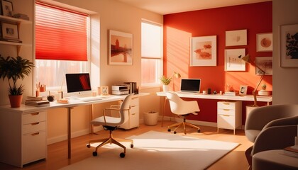 Photo interior modern design room 3d illustration