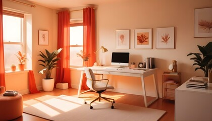 Photo interior modern design room 3d illustration