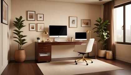 Photo interior modern design room 3d illustration
