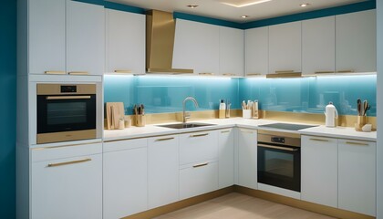 Photo interior modern design room 3d illustration