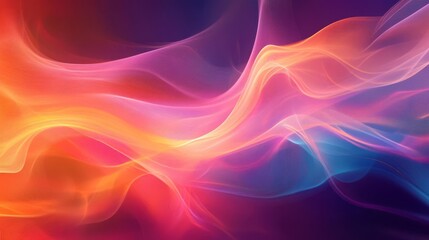 Fototapeta premium Abstract colorful smoke texture with vibrant hues of pink, orange, and blue. Ideal for backgrounds and creative designs.